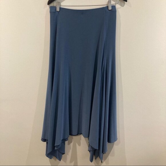 SYMPLI Sz  10 Asymmetrical Skirt With Great Flow & Soft Material Made in Canada - Picture 1 of 6